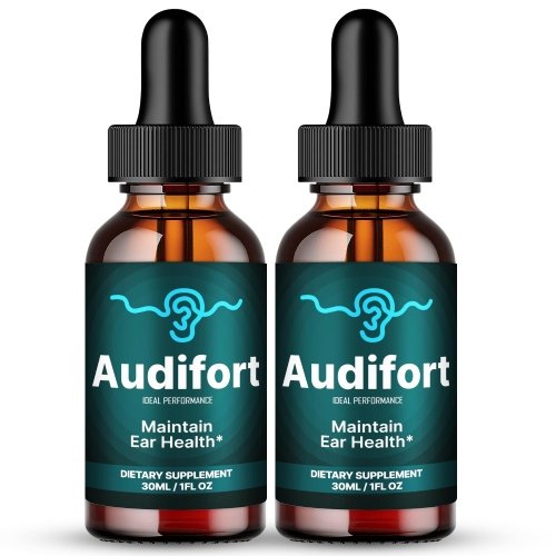 Audifort hearing support bottle