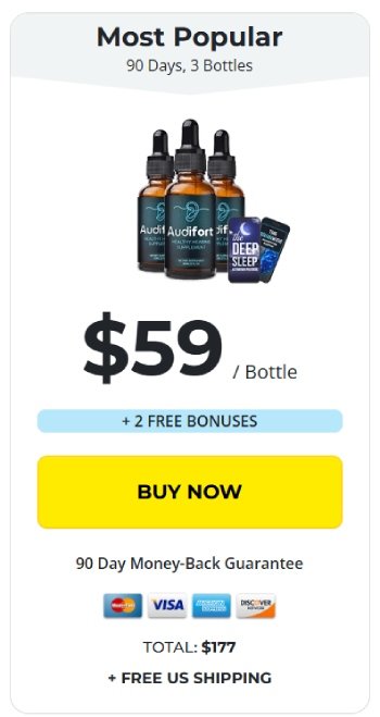 Audifort  Price 3 bottles