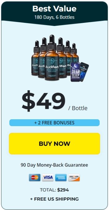 Audifort  Price 6 bottles